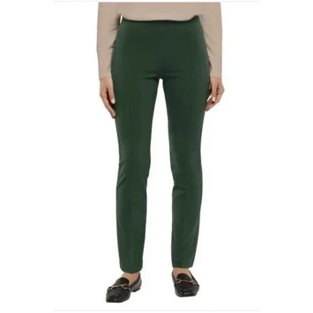 Banana Republic Women's Pull-On Straight Leg Ponte Pants, Green, Size Small, New